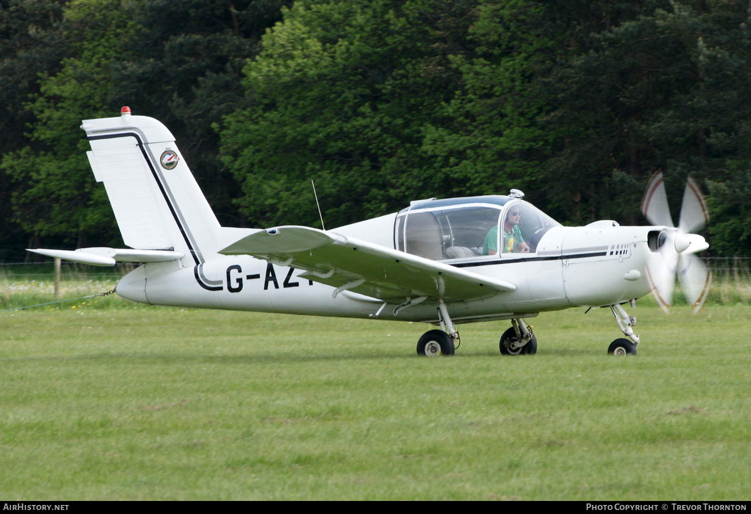 Aircraft Photo of G-AZYD | Socata MS-893A Rallye Commodore 180 | Staffordshire Gliding Club | AirHistory.net #410150