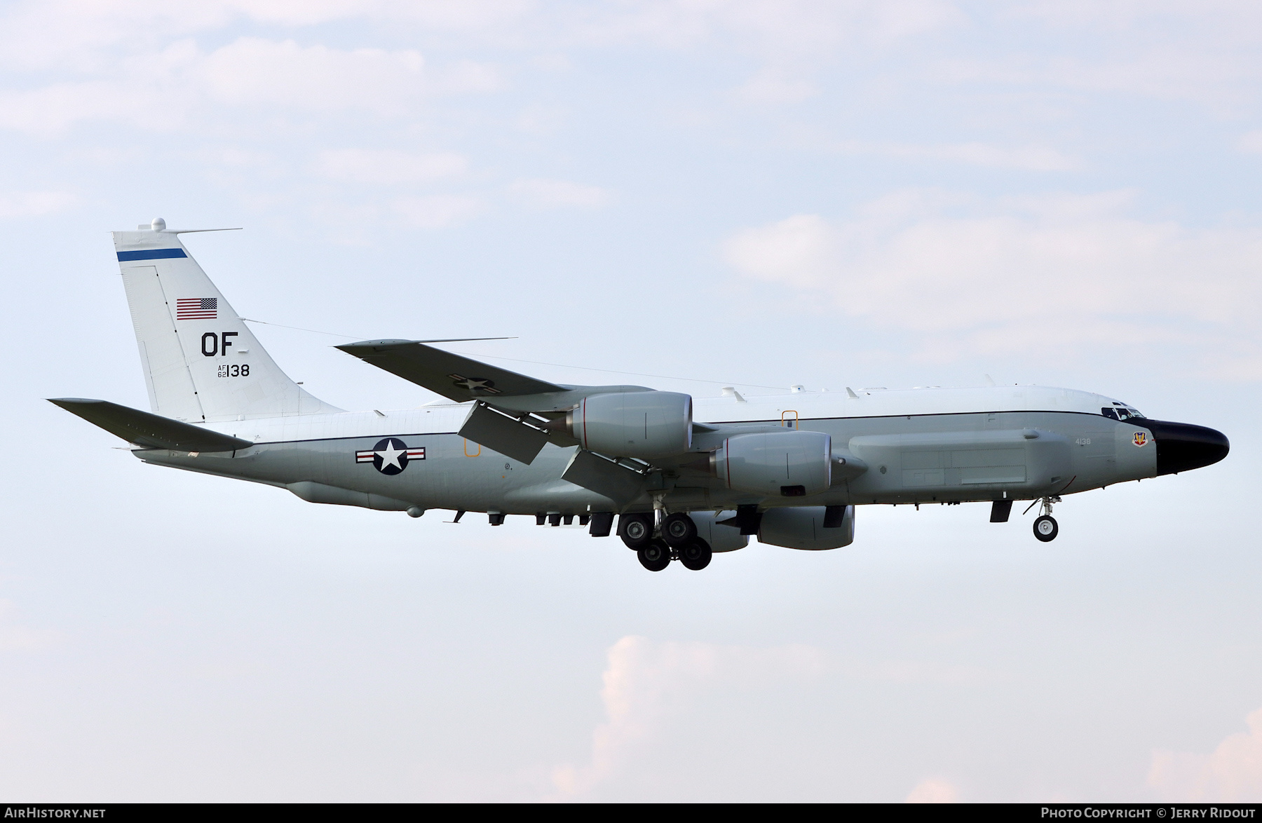 Aircraft Photo of 62-4138 / AF62-4138 | Boeing RC-135W | USA - Air Force | AirHistory.net #410152