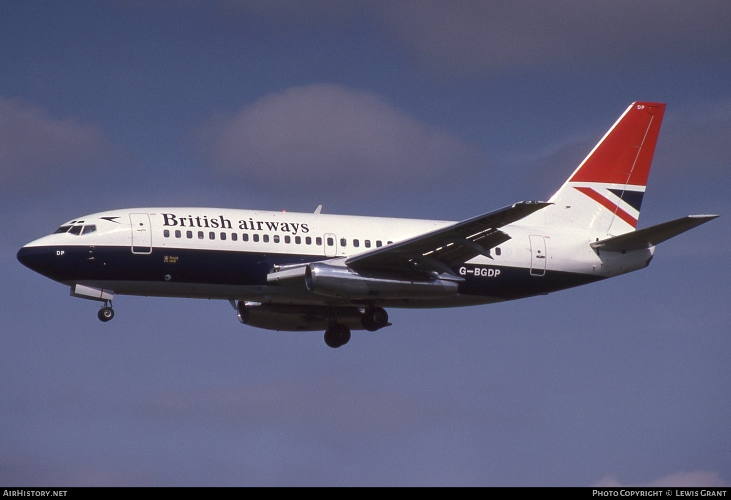 Aircraft Photo of G-BGDP | Boeing 737-236/Adv | British Airways | AirHistory.net #410173