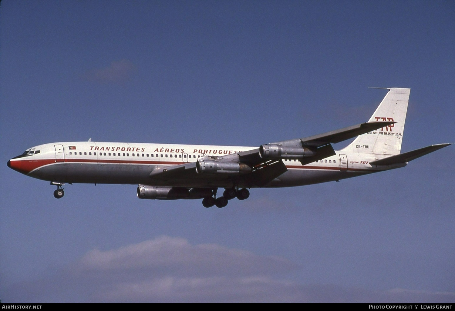 Aircraft Photo of CS-TBU | Boeing 707-3F5C | TAP - Transportes Aéreos Portugueses | AirHistory.net #410174