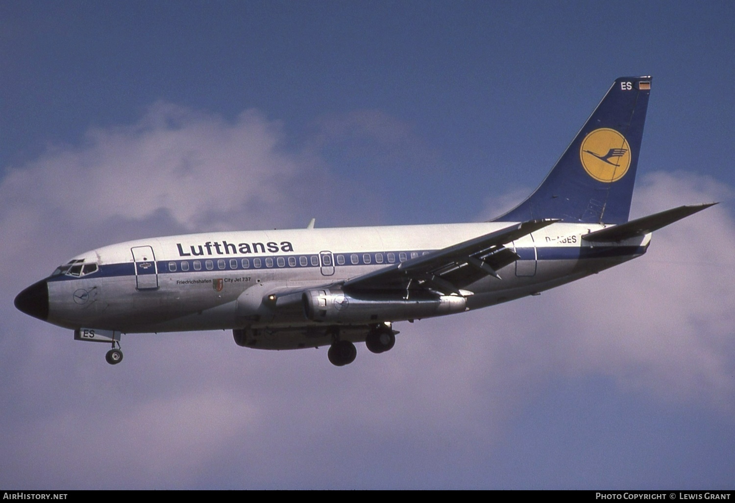 Aircraft Photo of D-ABES | Boeing 737-130 | Lufthansa | AirHistory.net #410176