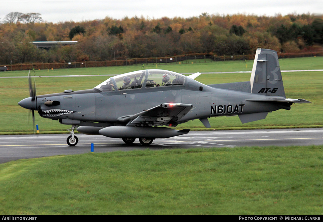 Aircraft Photo of N610AT | Hawker Beechcraft 3000/AT-6B Wolverine | AirHistory.net #410208
