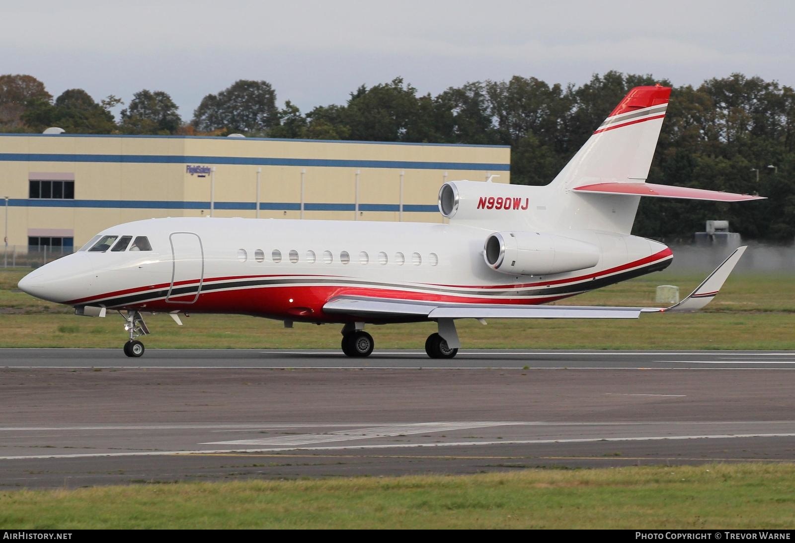Aircraft Photo of N990WJ | Dassault Falcon 900EX | AirHistory.net #410211