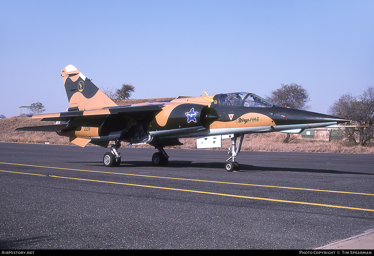 Aircraft Photo of 229 | Dassault Mirage F1AZ | South Africa - Air Force | AirHistory.net #410214