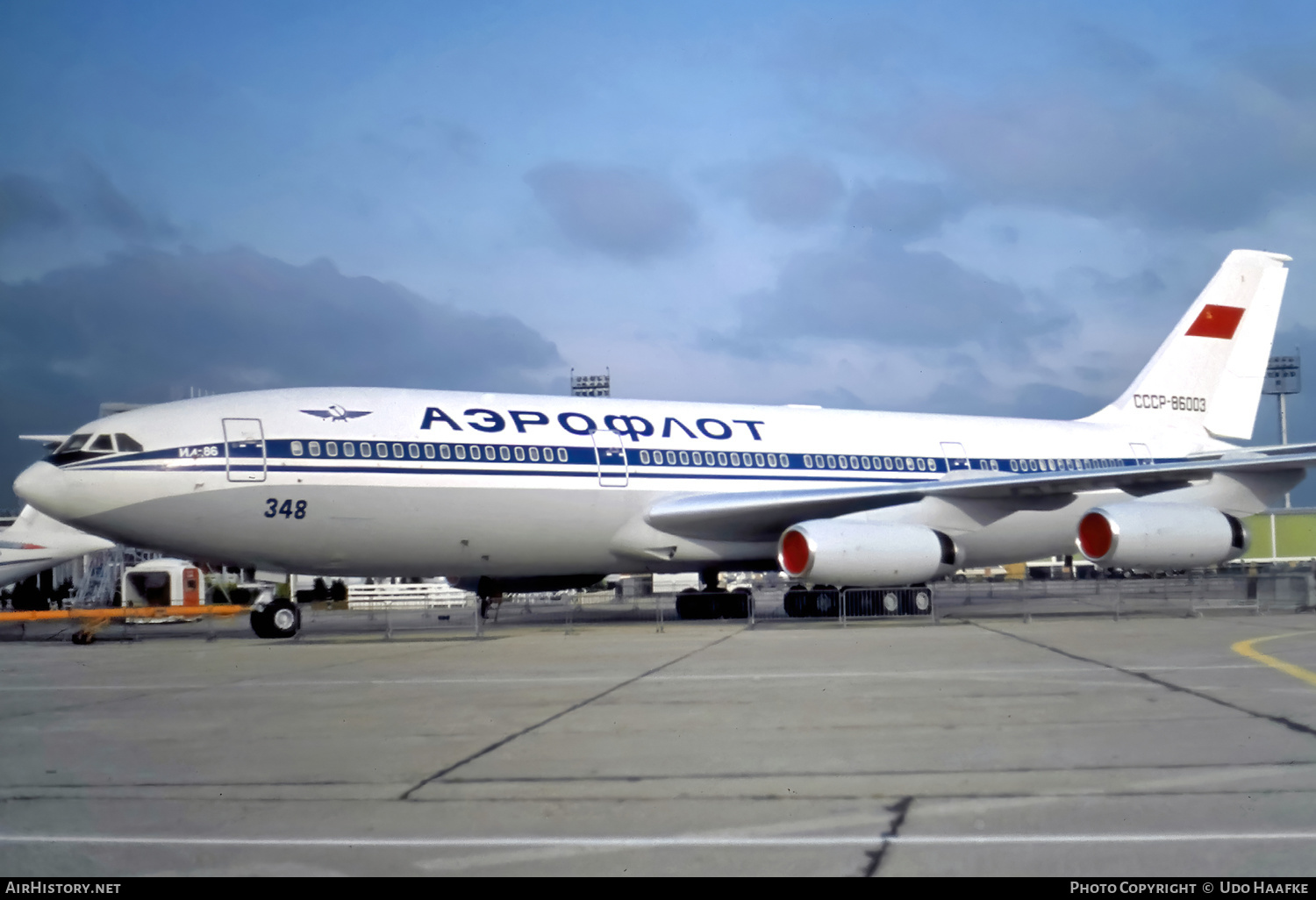 Aircraft Photo of CCCP-86003 | Ilyushin Il-86 | Aeroflot | AirHistory.net #410235