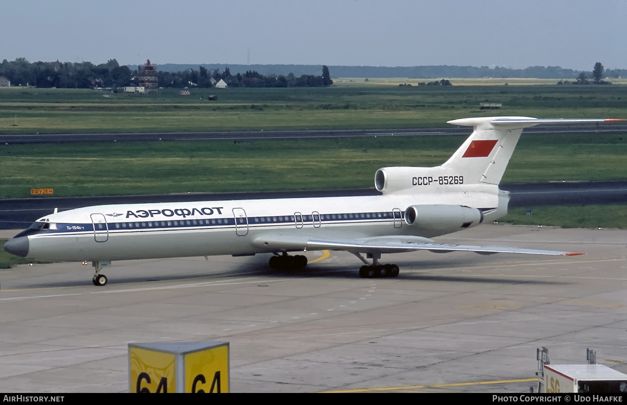 Aircraft Photo of CCCP-85269 | Tupolev Tu-154B-1 | Aeroflot | AirHistory.net #410240