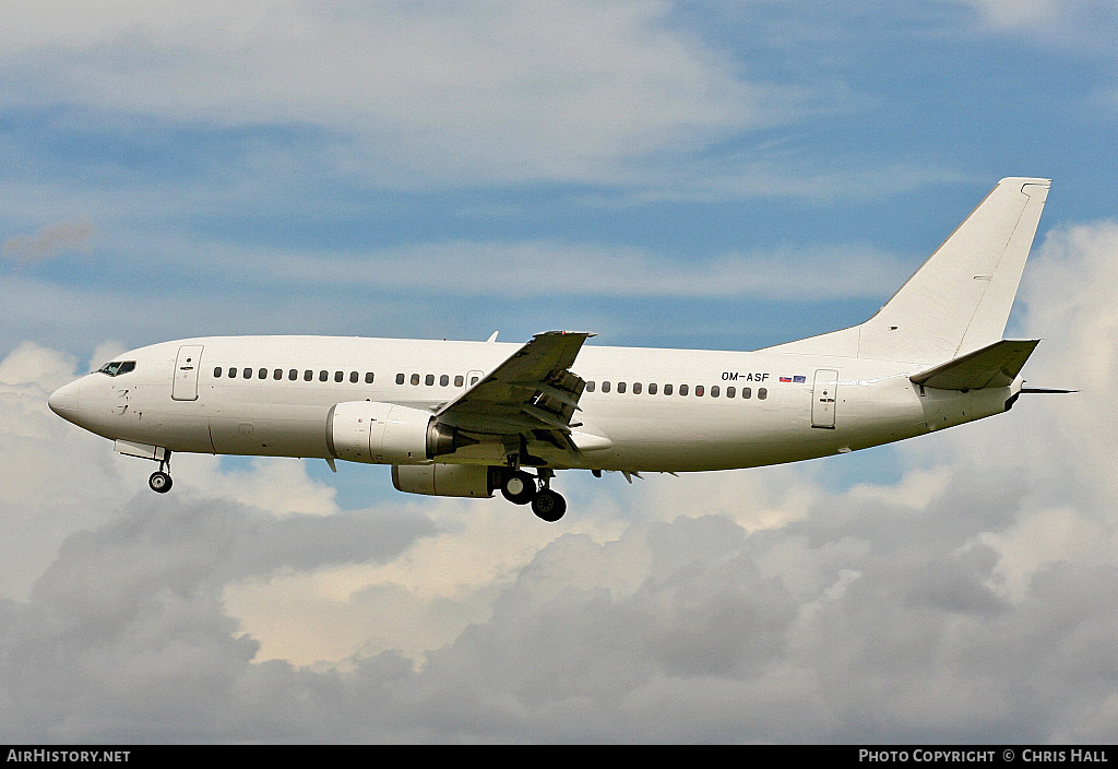 Aircraft Photo of OM-ASF | Boeing 737-306 | AirHistory.net #410247