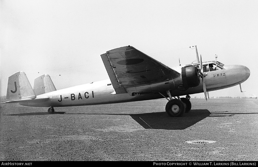 Aircraft Photo of J-BACI | Mitsubishi G3M2 Type 21/TET | AirHistory.net #410290
