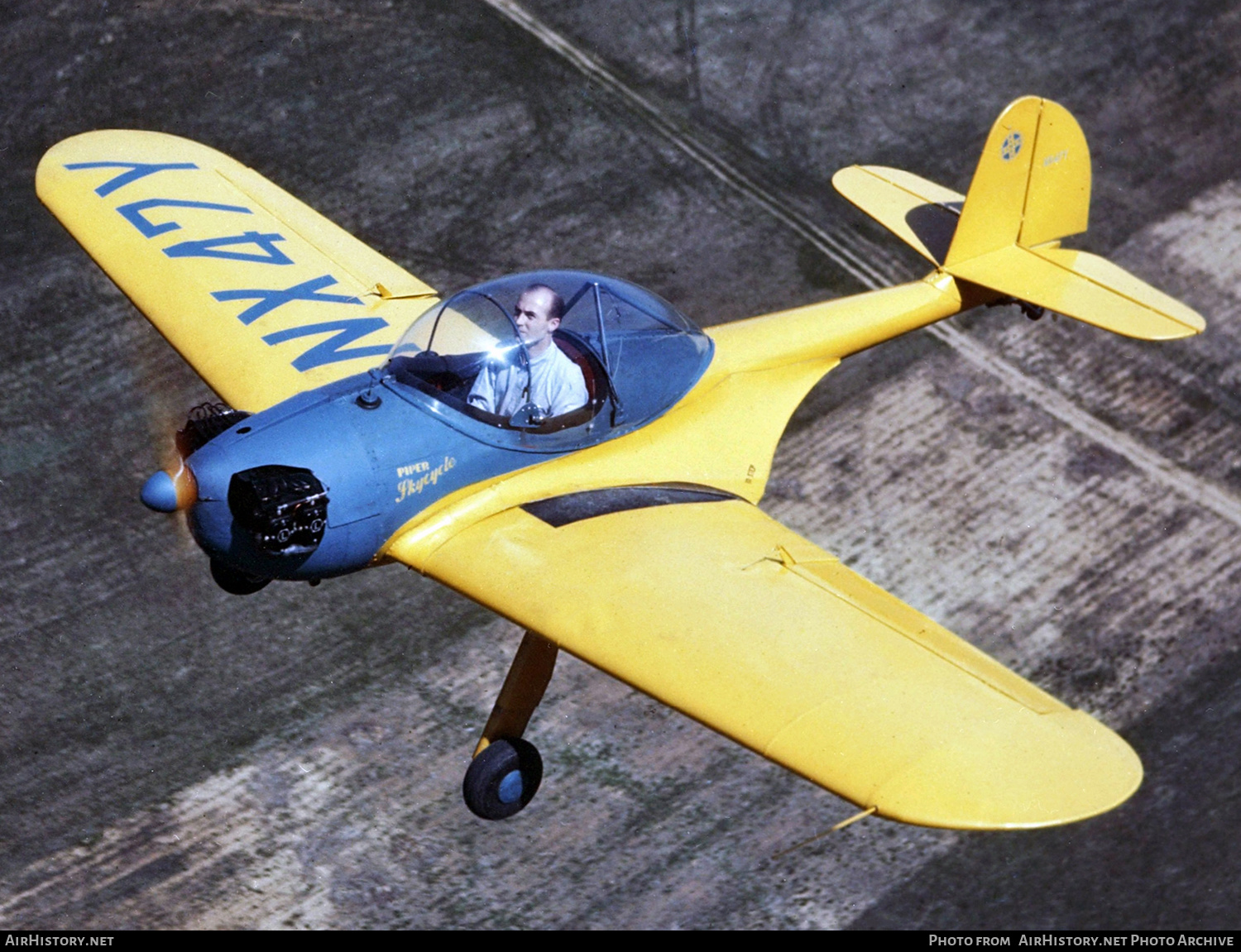 Aircraft Photo of NX47Y | Piper PA-8 Skycycle | AirHistory.net #410292