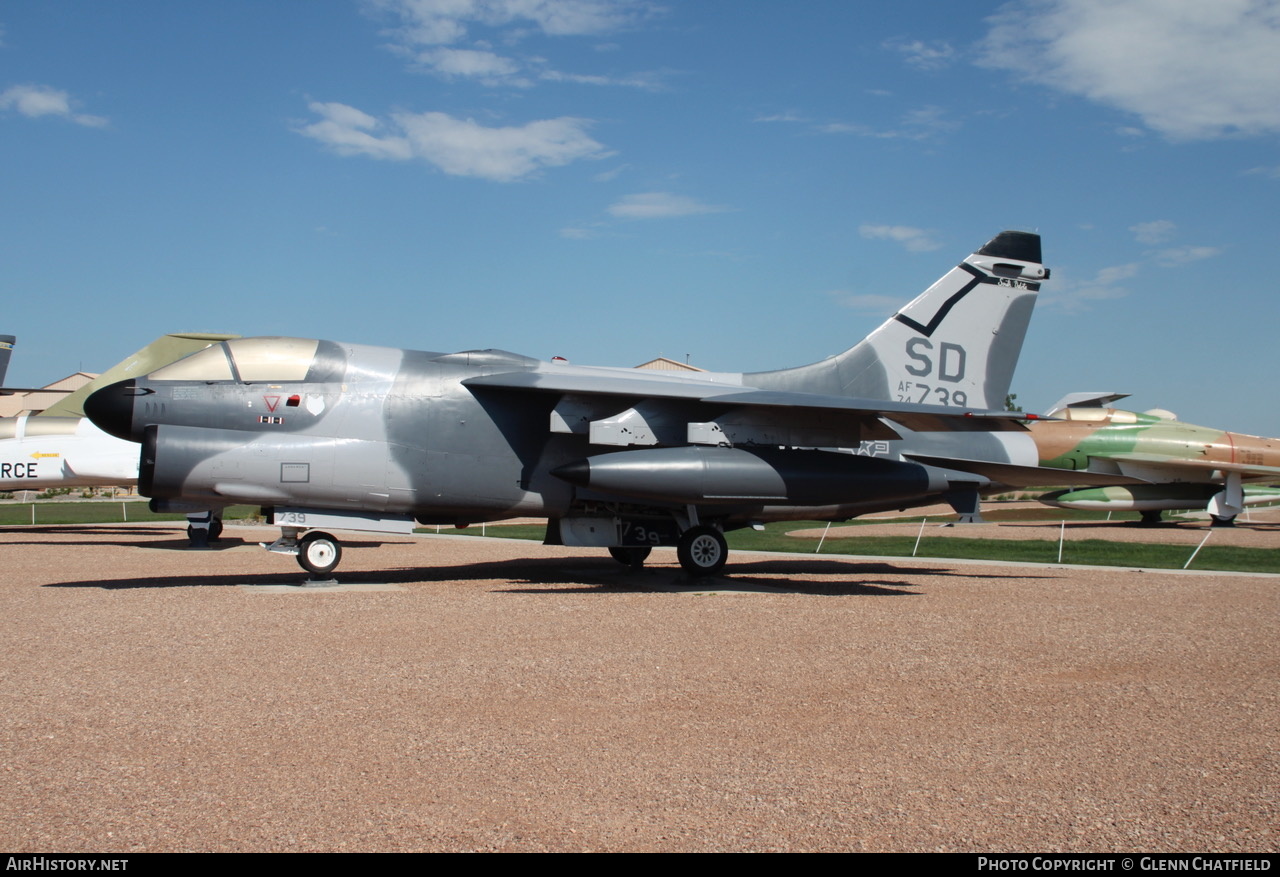 Aircraft Photo of 74-1739 / AF74-739 | LTV A-7D Corsair II | USA - Air Force | AirHistory.net #410296