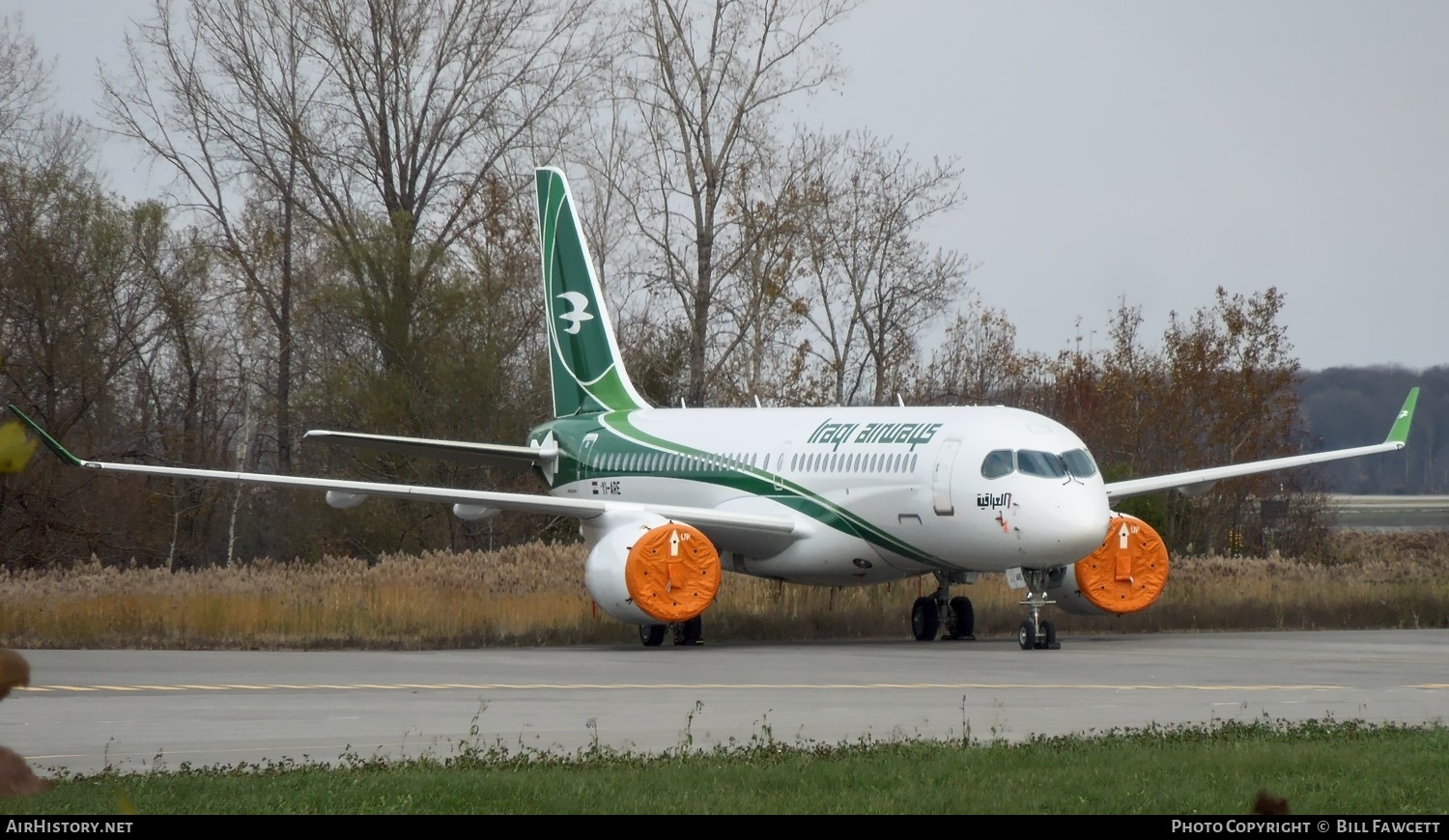 Aircraft Photo of YI-ARE | Airbus A220-371 (BD-500-1A11) | Iraqi Airways | AirHistory.net #410306