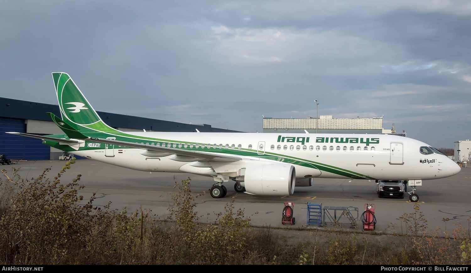 Aircraft Photo of C-FPAG | Airbus A220-371 (BD-500-1A11) | Iraqi Airways | AirHistory.net #410314