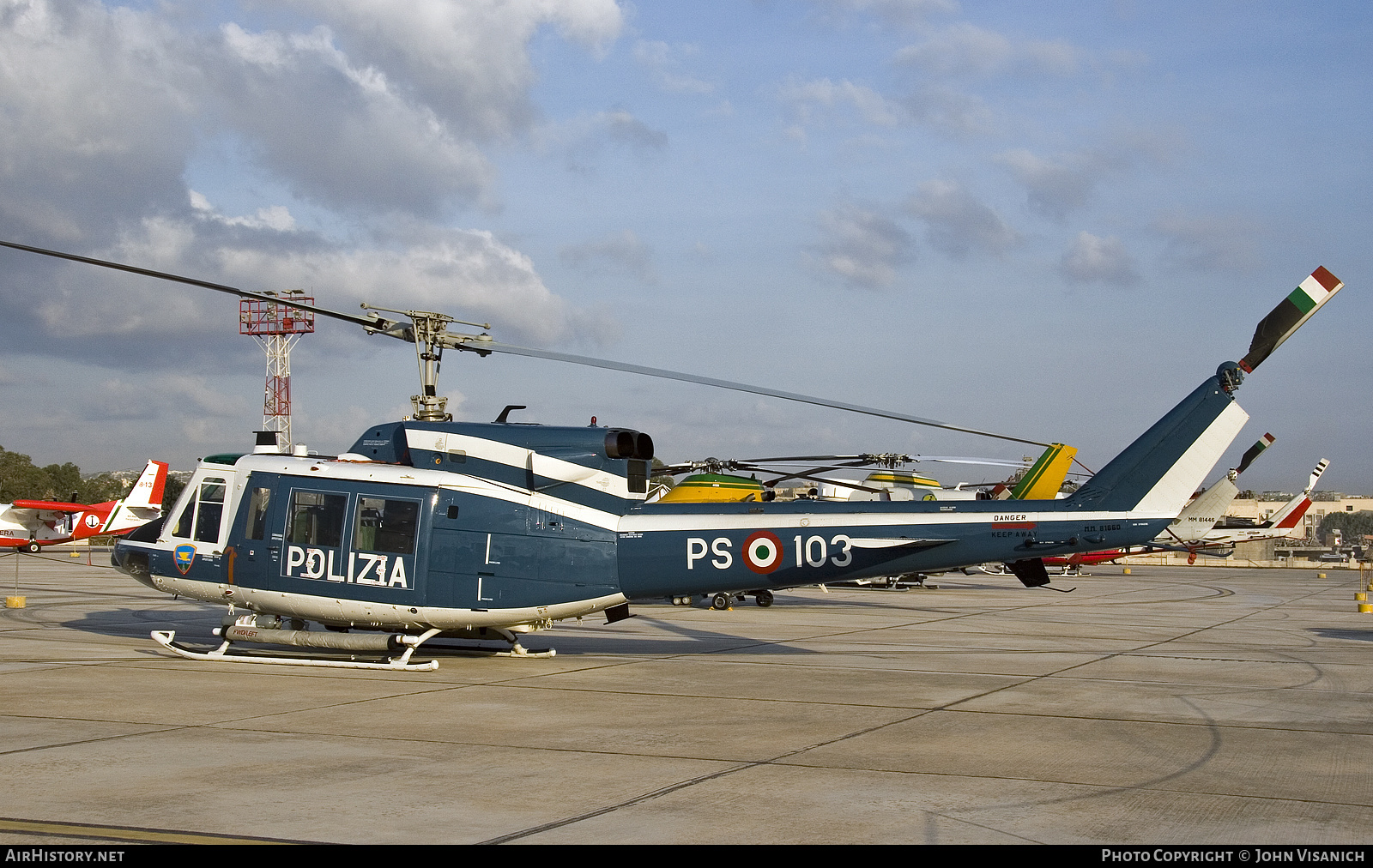 Aircraft Photo of MM81660 | Agusta AB-212 | Italy - Polizia | AirHistory.net #410322