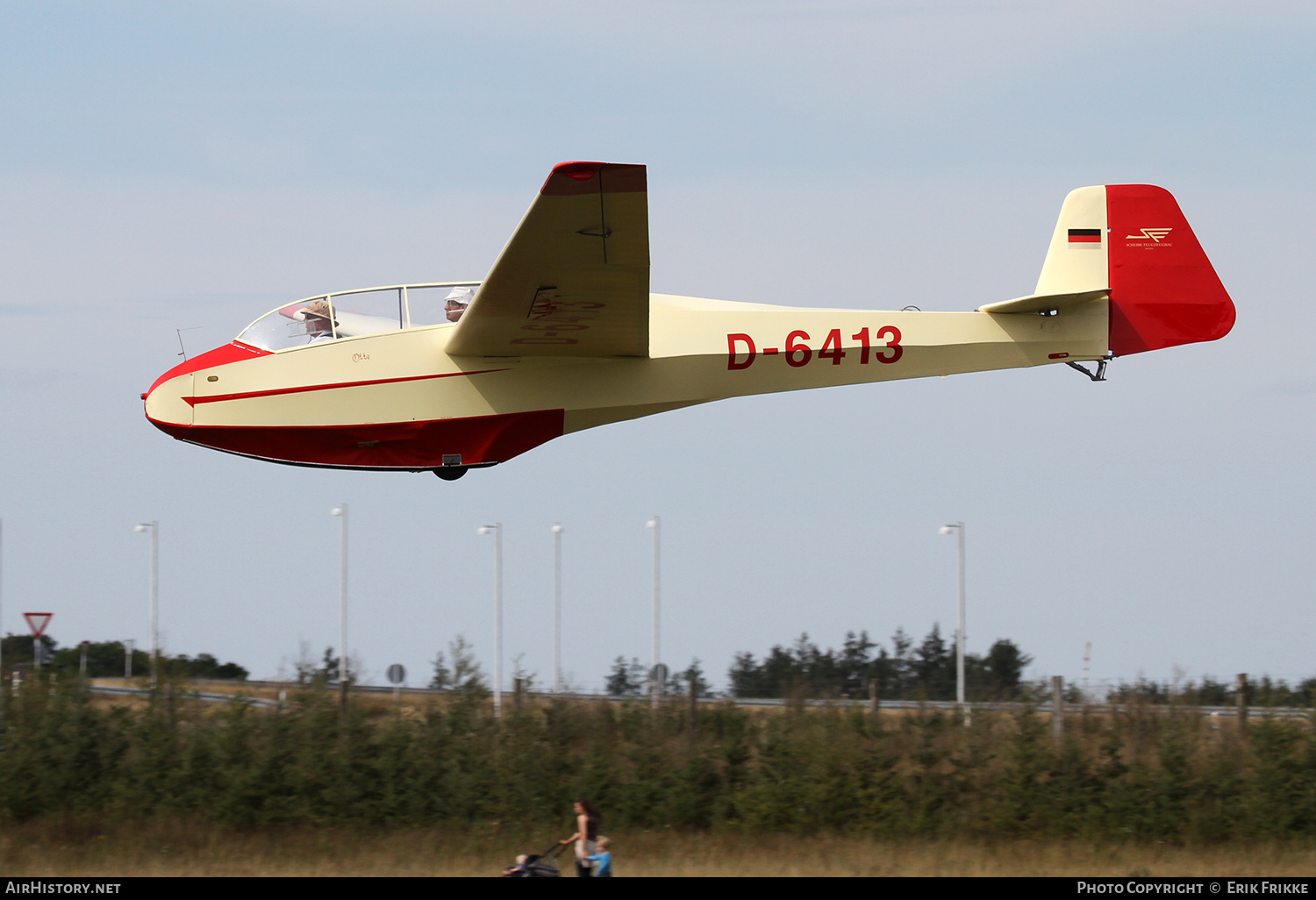 Aircraft Photo of D-6413 | Scheibe Bergfalke II/55 | AirHistory.net #410347