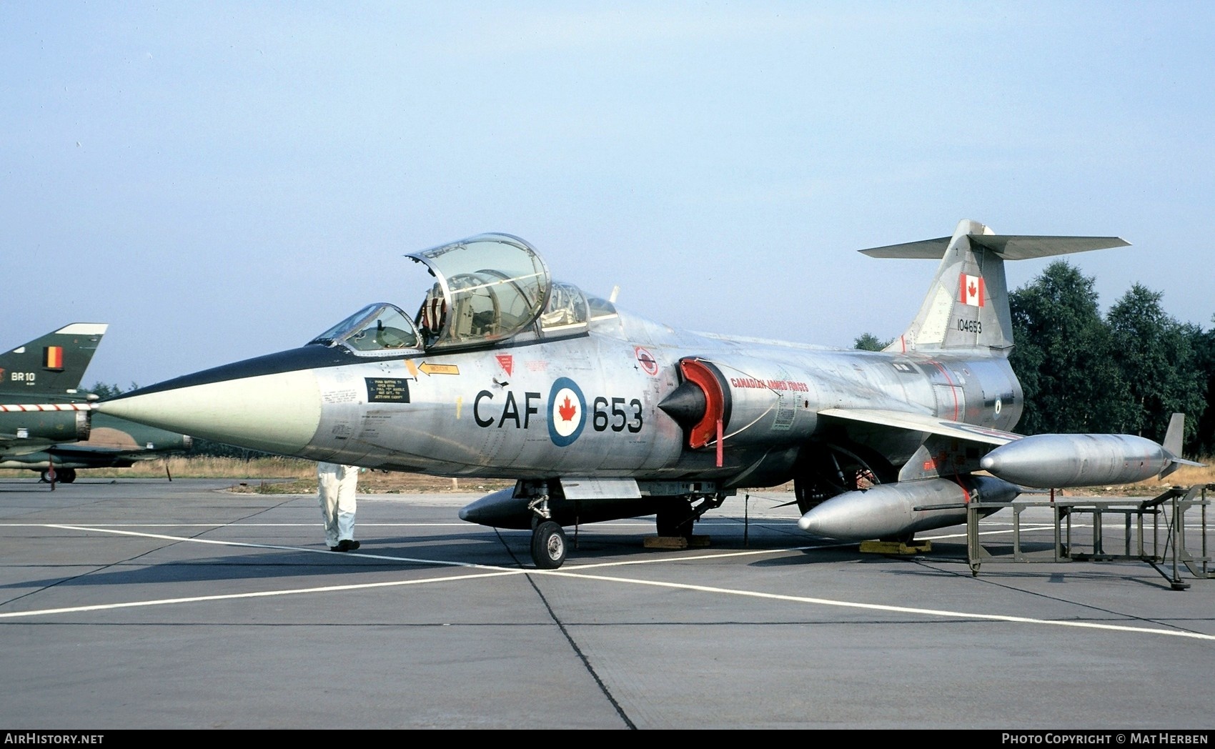 Aircraft Photo of 104653 | Lockheed CF-104D Starfighter Mk2 | Canada - Air Force | AirHistory.net #410355