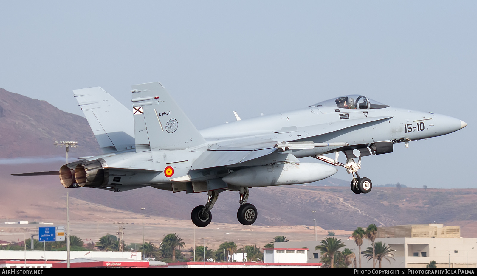 Aircraft Photo of C.15-23 | McDonnell Douglas EF-18A Hornet | Spain - Air Force | AirHistory.net #410361