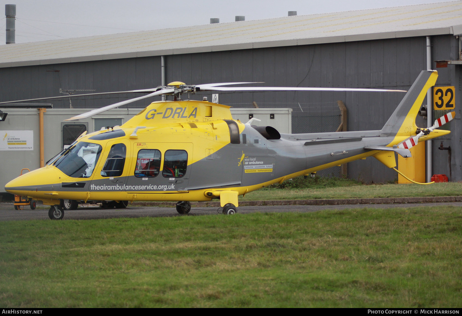 Aircraft Photo of G-DRLA | AgustaWestland AW-109SP GrandNew | Air Ambulance Service | AirHistory.net #410371