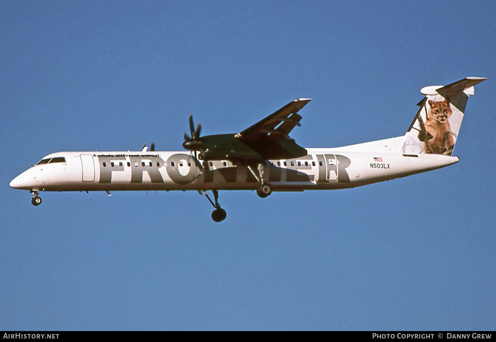 Aircraft Photo of N503LX | Bombardier DHC-8-402 Dash 8 | Frontier Airlines | AirHistory.net #410376