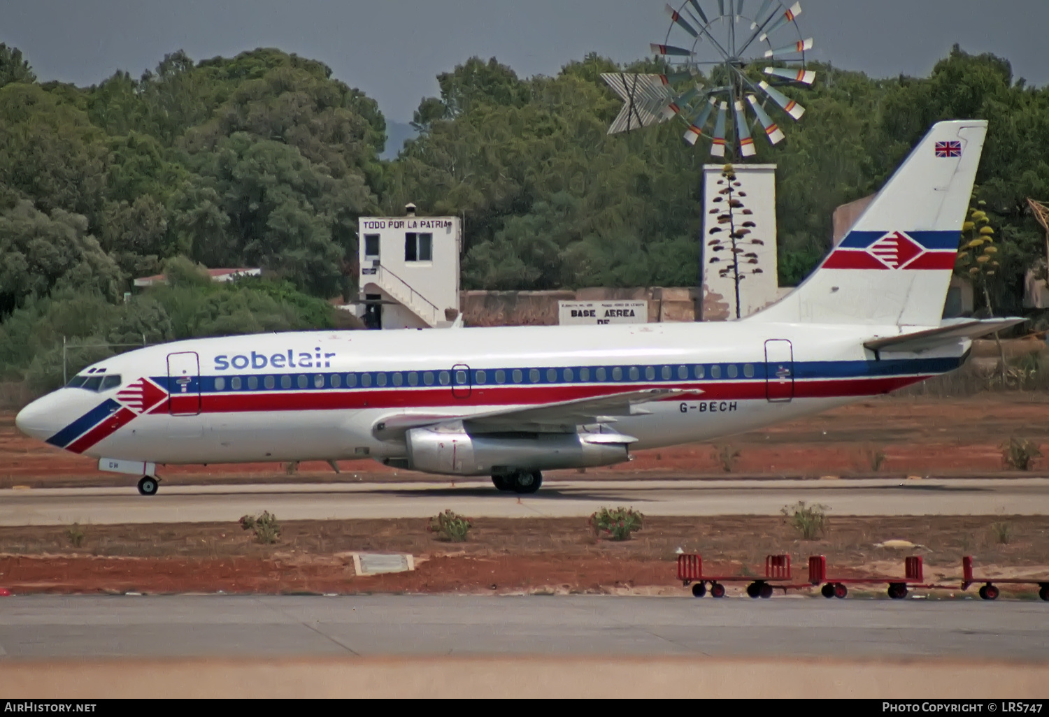 Aircraft Photo of G-BECH | Boeing 737-204/Adv | Sobelair | AirHistory.net #410379