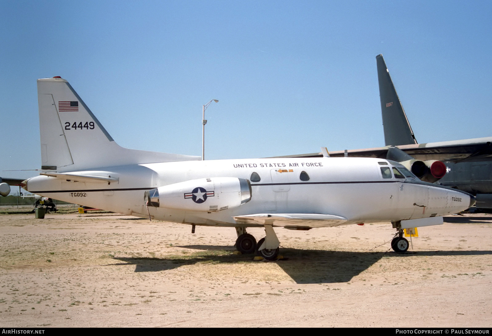 Aircraft Photo of 62-4449 / 24449 | North American CT-39A | USA - Air Force | AirHistory.net #410396