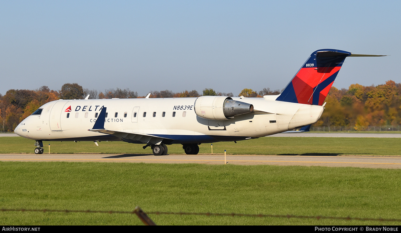 Aircraft Photo of N8839E | Bombardier CRJ-200LR (CL-600-2B19) | Delta Connection | AirHistory.net #410401