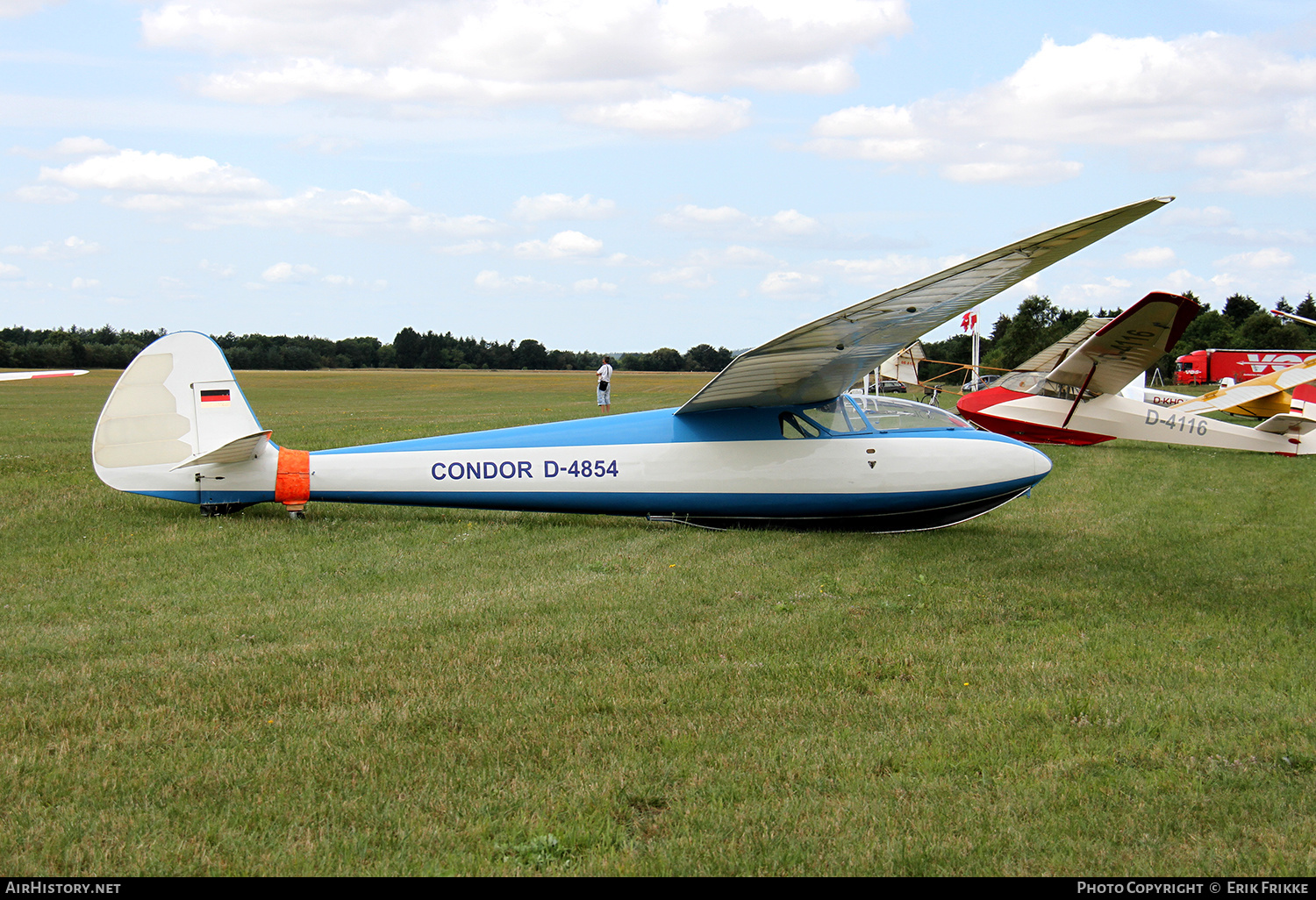 Aircraft Photo of D-4854 | Schleicher Condor IV-3 | AirHistory.net #410407