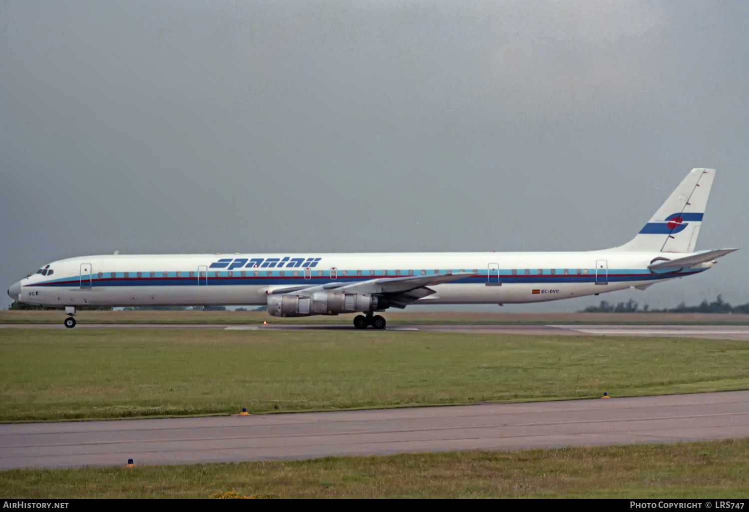 Aircraft Photo of EC-DVC | McDonnell Douglas DC-8-61 | Spantax | AirHistory.net #410409
