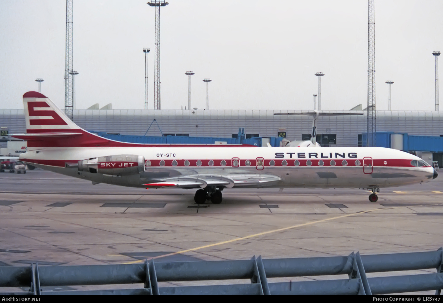 Aircraft Photo of OY-STC | Sud SE-210 Caravelle 10B3 Super B | Sterling Airways | AirHistory.net #410411