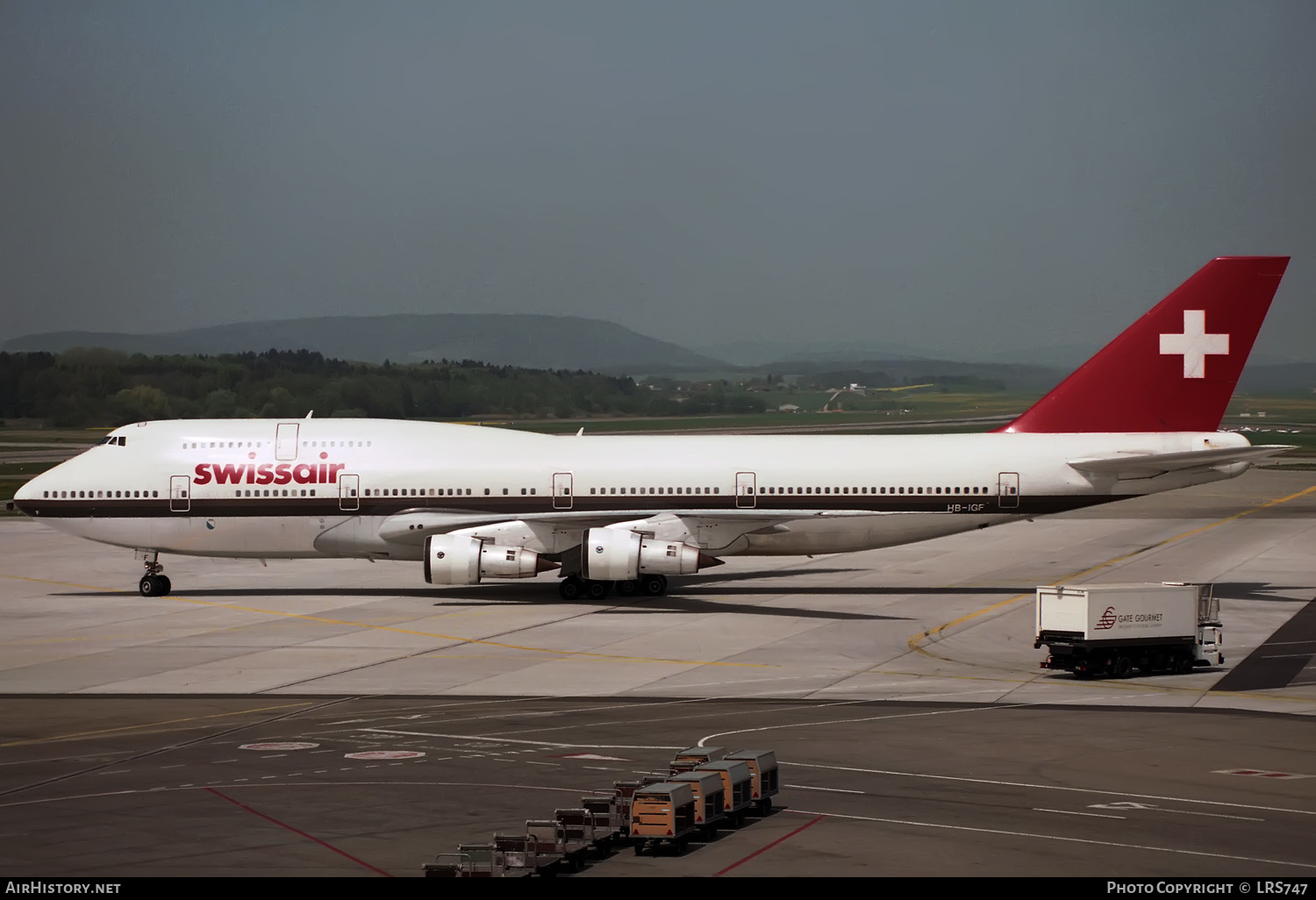 Aircraft Photo of HB-IGF | Boeing 747-357 | Swissair | AirHistory.net #410423