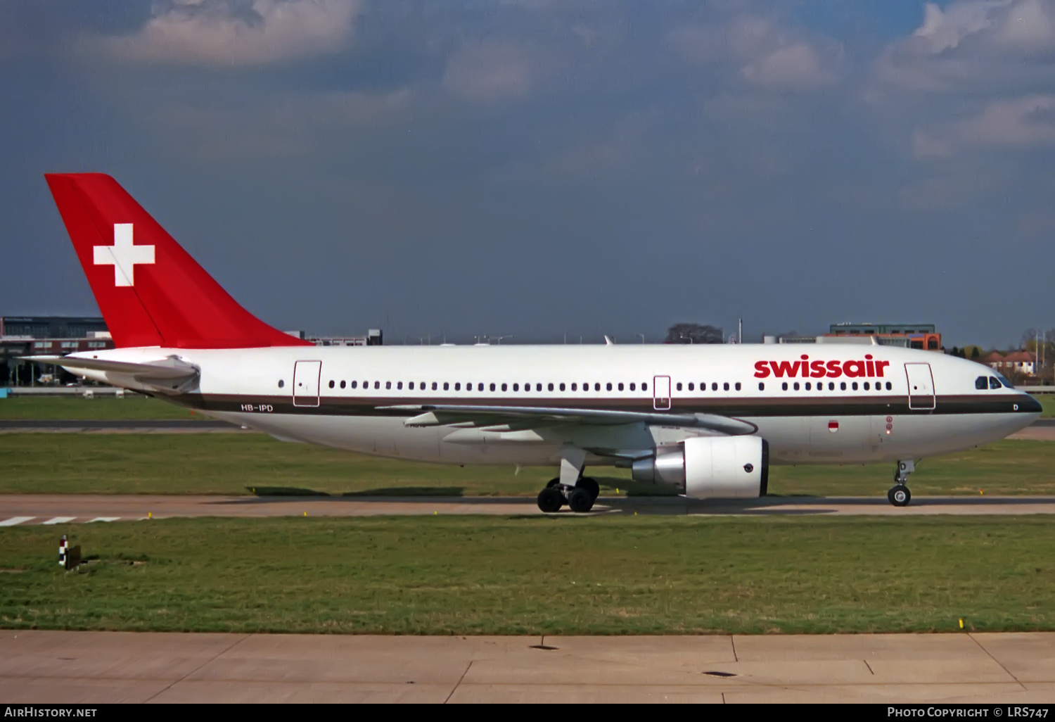 Aircraft Photo of HB-IPD | Airbus A310-221 | Swissair | AirHistory.net #410427