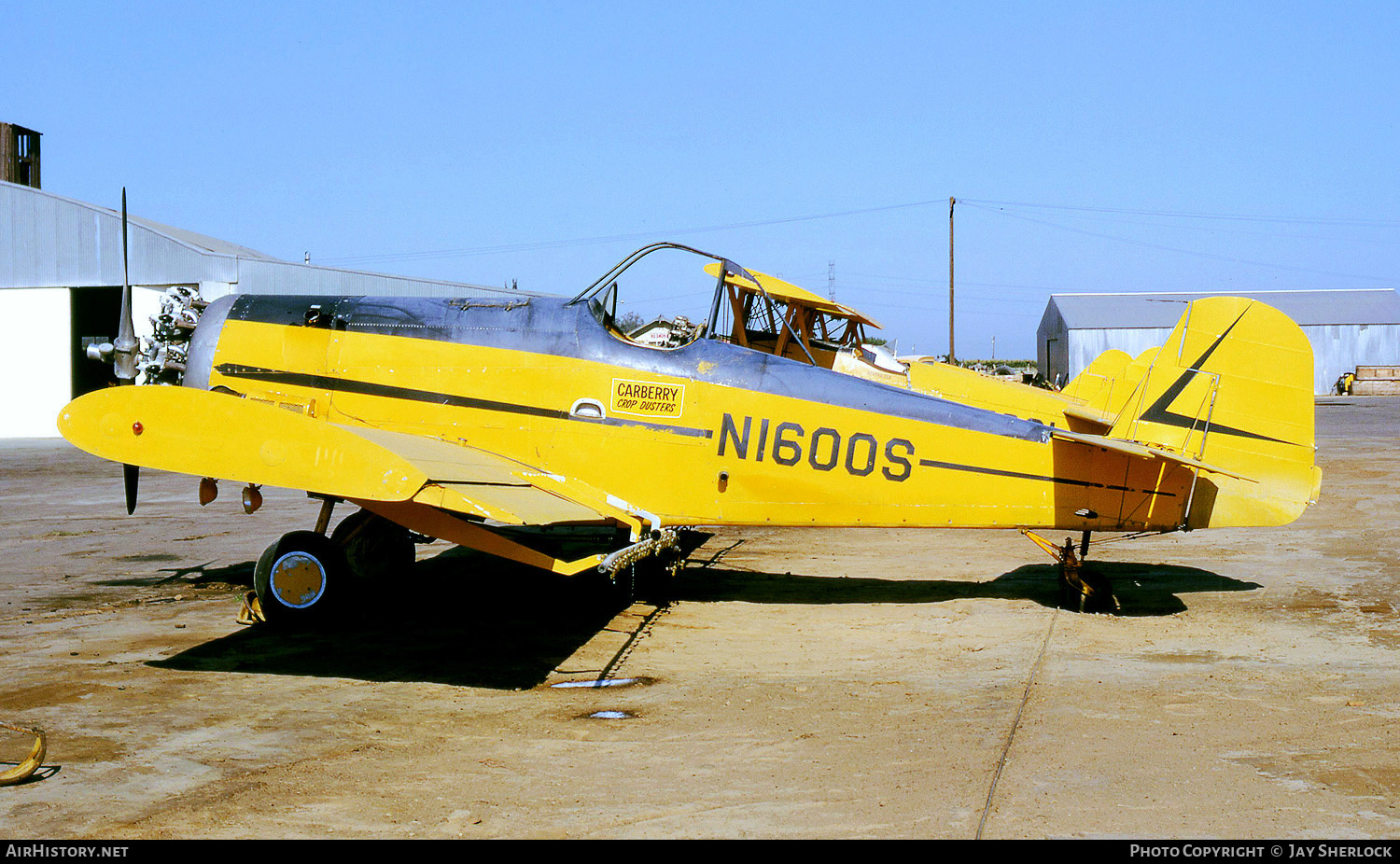 Aircraft Photo of N1600S | Snow S-2C | Carberry Crop Dusters | AirHistory.net #410442