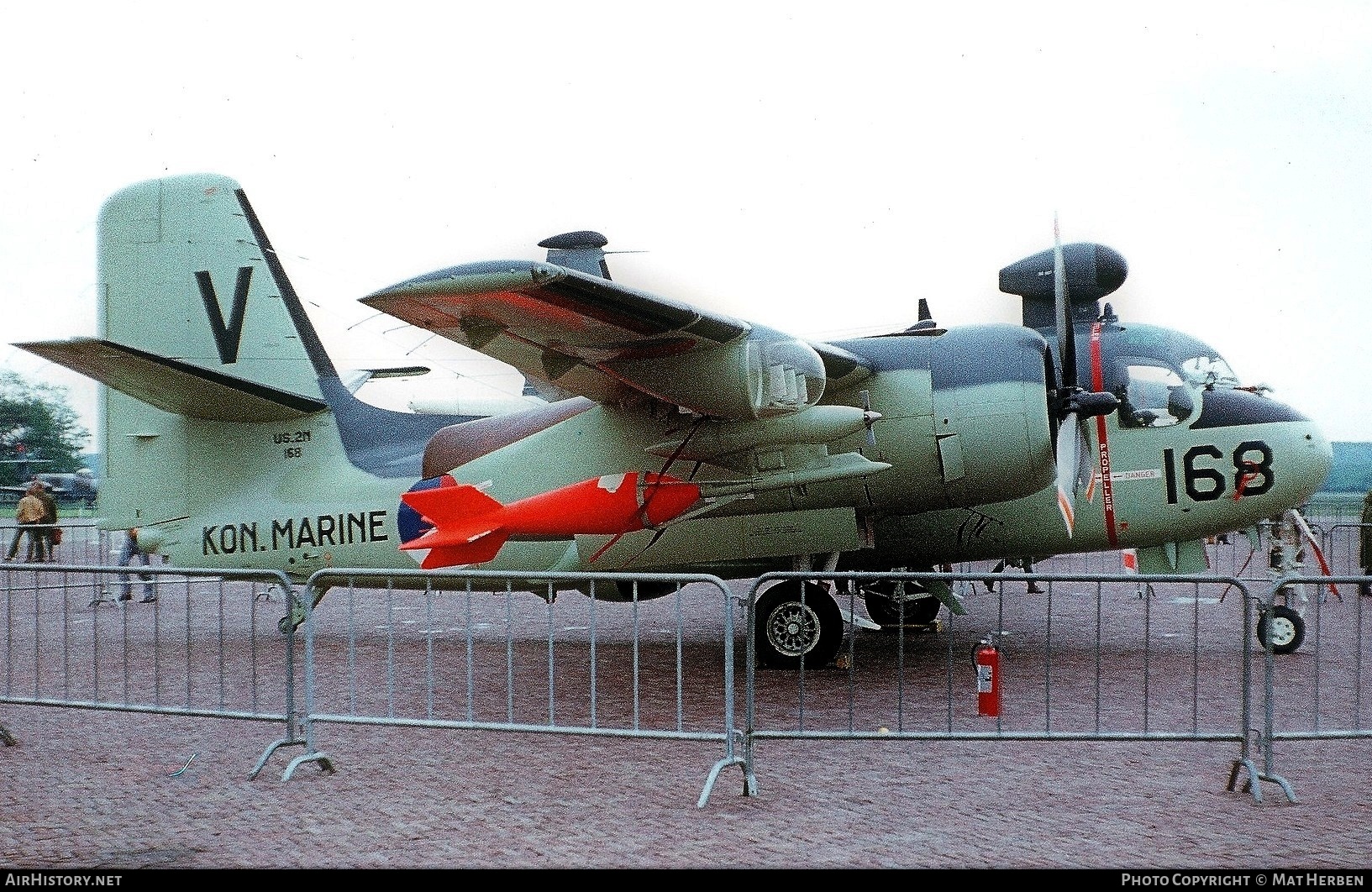 Aircraft Photo of 168 | Grumman US-2N Tracker (G-89) | Netherlands - Navy | AirHistory.net #410443