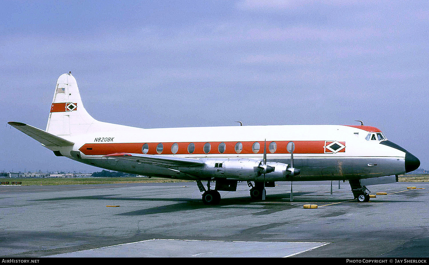 Aircraft Photo of N820BK | Vickers 798D Viscount | AirHistory.net #410446