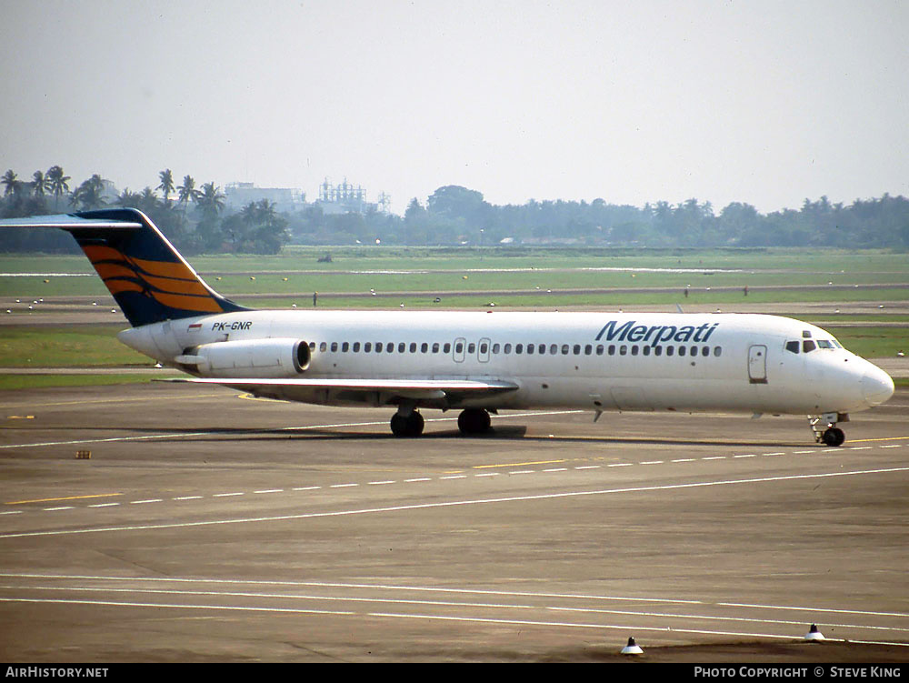 Aircraft Photo of PK-GNR | McDonnell Douglas DC-9-32 | Merpati Nusantara Airlines | AirHistory.net #410462