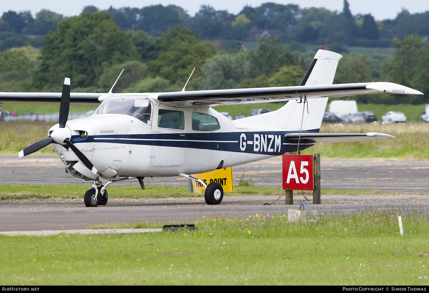 Aircraft Photo of G-BNZM | Cessna T210N Turbo Centurion | AirHistory.net #410465