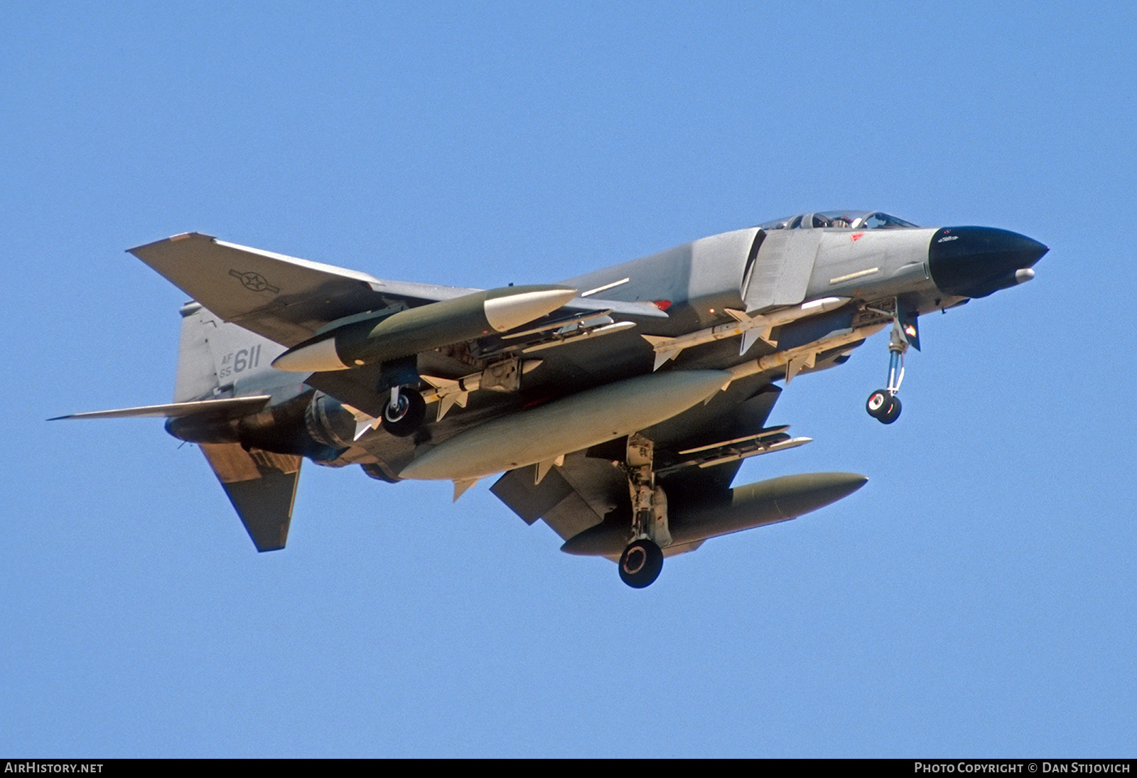 Aircraft Photo of 65-0611 / AF65-611 | McDonnell Douglas F-4D Phantom II | USA - Air Force | AirHistory.net #410469