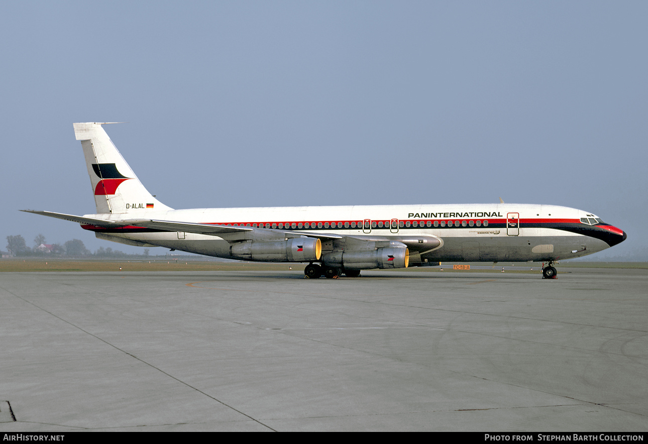 Aircraft Photo of D-ALAL | Boeing 707-123B | Paninternational Airways | AirHistory.net #410494
