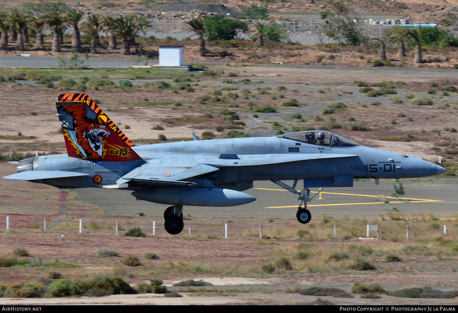 Aircraft Photo of C.15-14 | McDonnell Douglas EF-18M Hornet | Spain - Air Force | AirHistory.net #410495