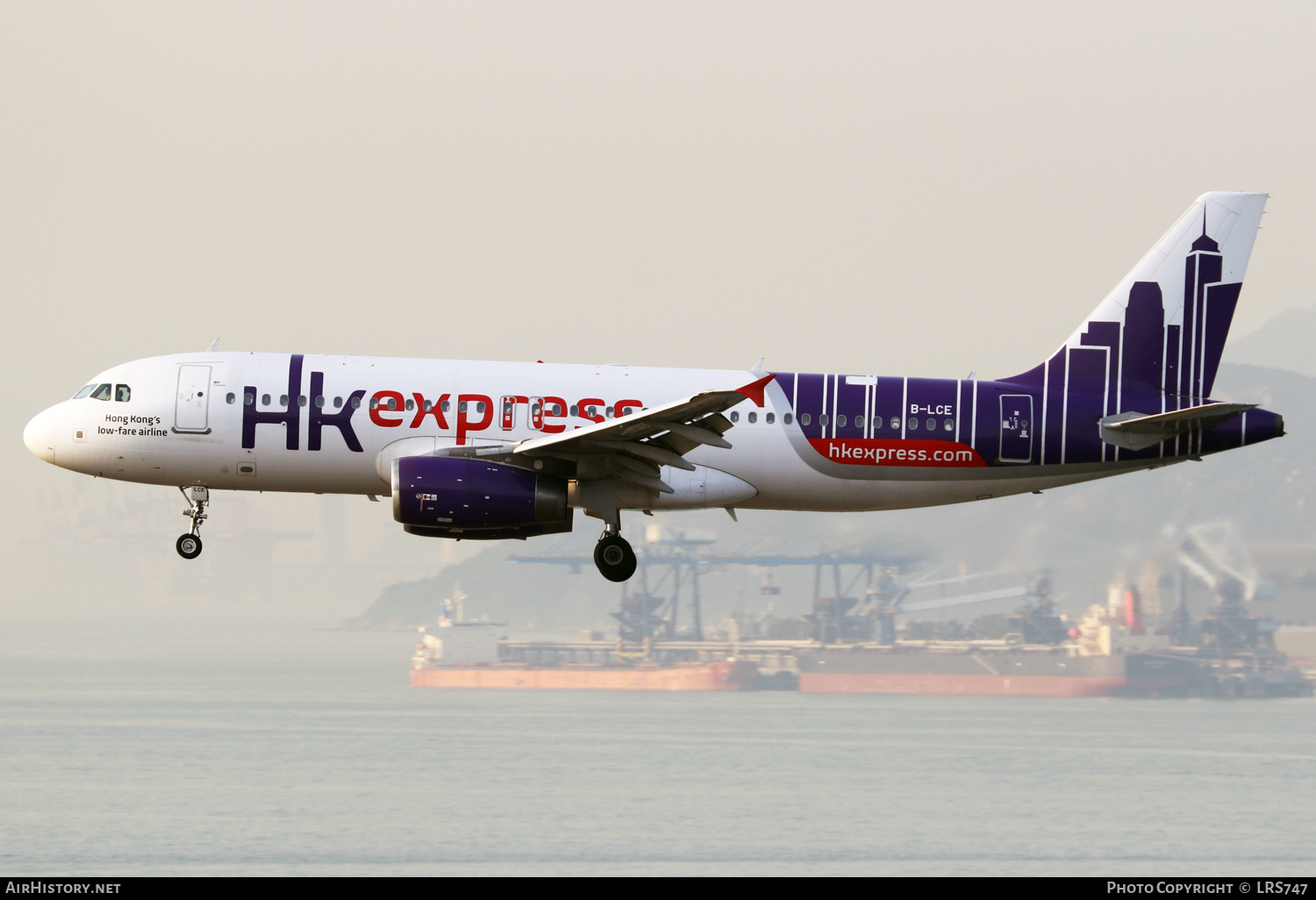 Aircraft Photo of B-LCE | Airbus A320-232 | HK Express - Hong Kong Express | AirHistory.net #410501