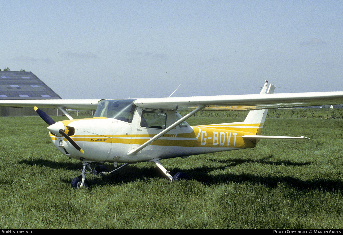 Aircraft Photo of G-BOVT | Cessna 150M Commuter | AirHistory.net #410507