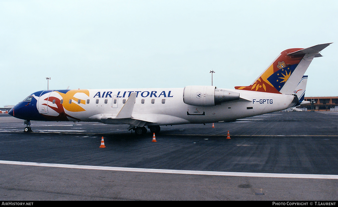 Aircraft Photo of F-GPTG | Bombardier CRJ-100ER (CL-600-2B19) | Air Littoral | AirHistory.net #410517