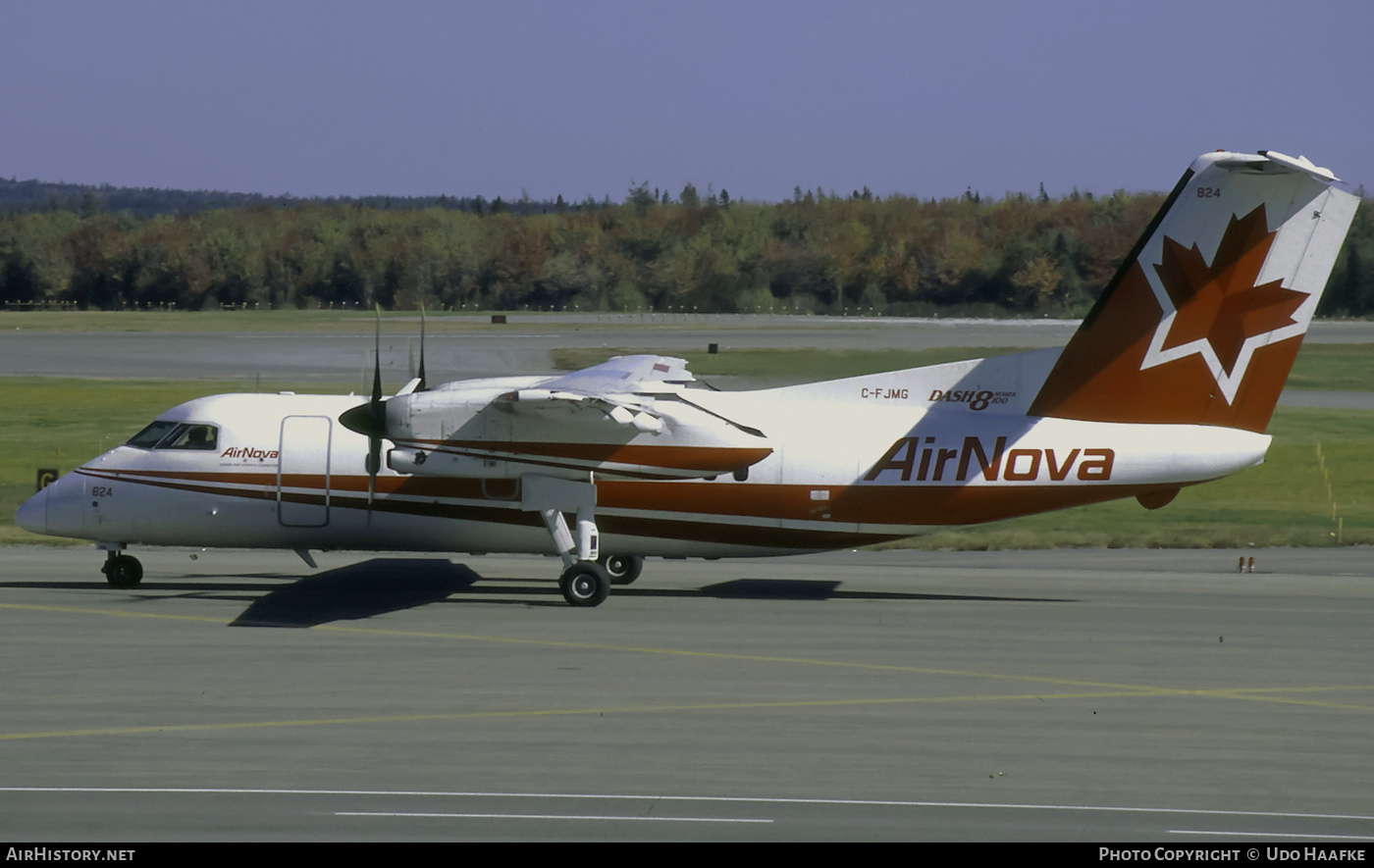 Aircraft Photo of C-FJMG | De Havilland Canada DHC-8-102 Dash 8 | Air Nova | AirHistory.net #410520
