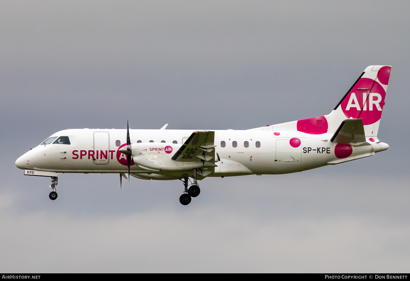 Aircraft Photo of SP-KPE | Saab 340A | Sprint Air | AirHistory.net #410529