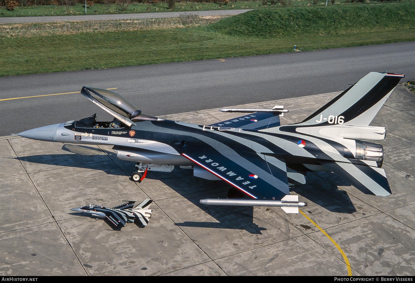 Aircraft Photo of J-016 | General Dynamics F-16AM Fighting Falcon | Netherlands - Air Force | AirHistory.net #410533