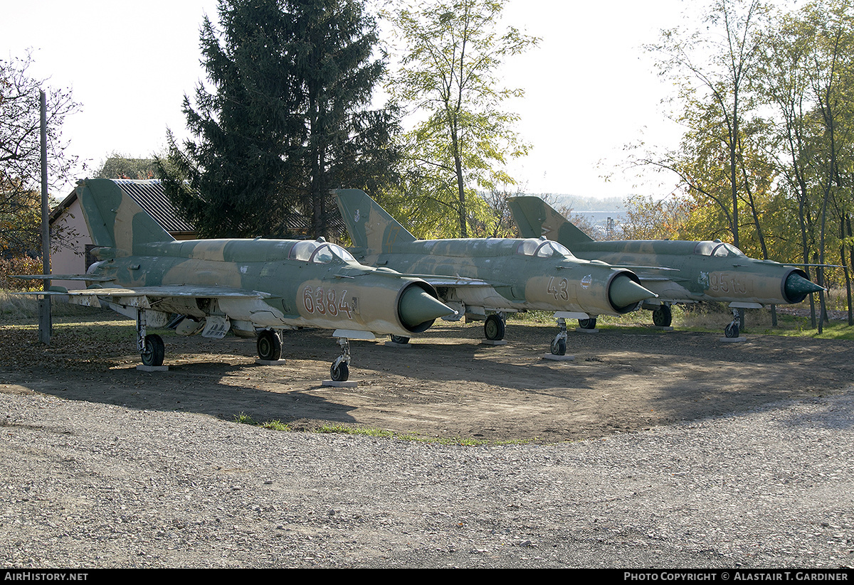 Aircraft Photo of 6384 | Mikoyan-Gurevich MiG-21bis | Hungary - Air Force | AirHistory.net #410539