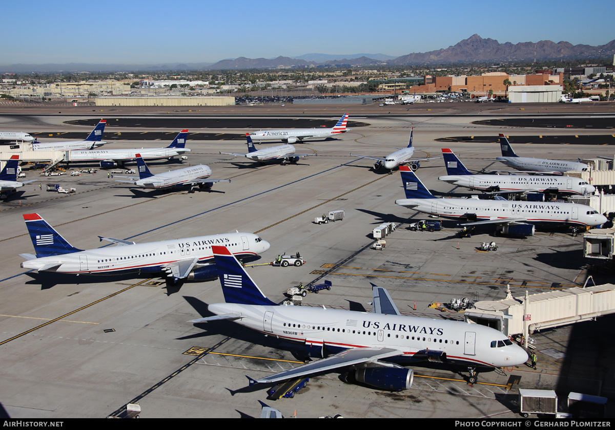 Aircraft Photo of N836AW Airbus A319132 US Airways AirHistory
