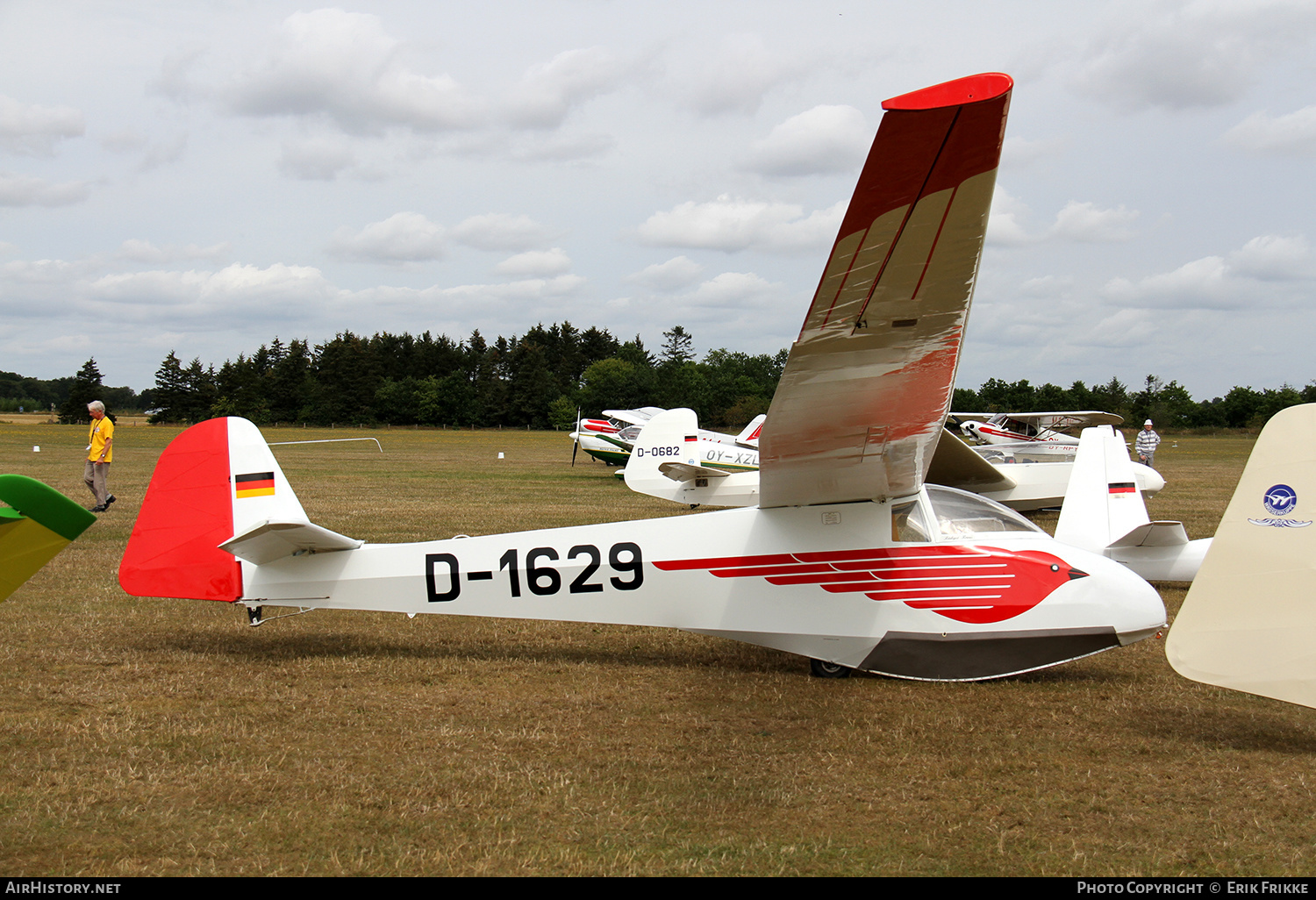 Aircraft Photo of D-1629 | Scheibe L-Spatz 55 | AirHistory.net #410562