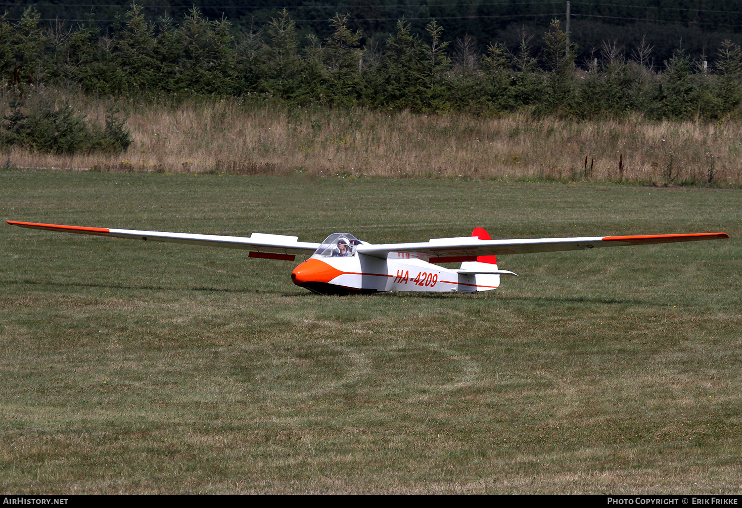 Aircraft Photo of HA-4209 | Scheibe L-Spatz 55 | AirHistory.net #410565