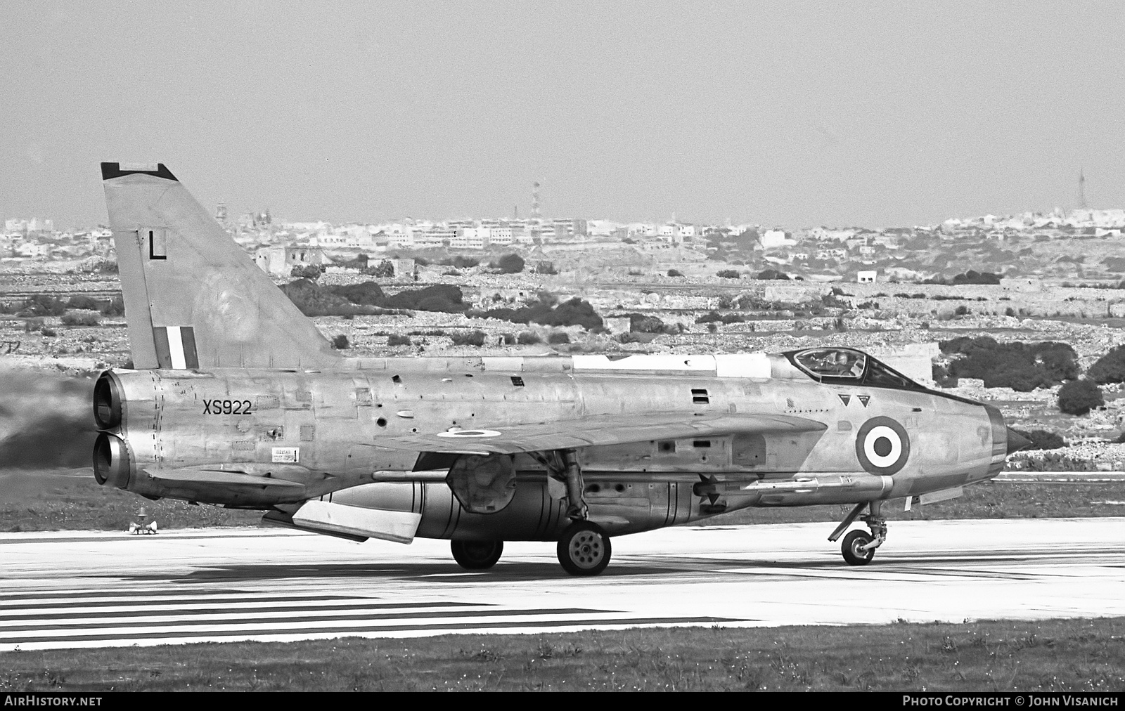 Aircraft Photo of XS922 | English Electric Lightning F6 | UK - Air Force | AirHistory.net #410580