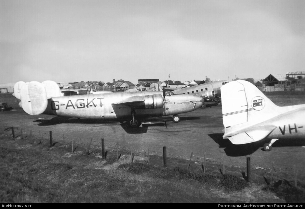 Aircraft Photo of G-AGKT | Consolidated LB-30 Liberator II | Qantas Empire Airways - QEA | AirHistory.net #410582